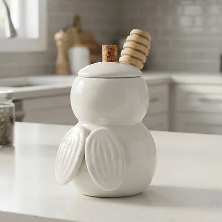 Pot à miel en céramique