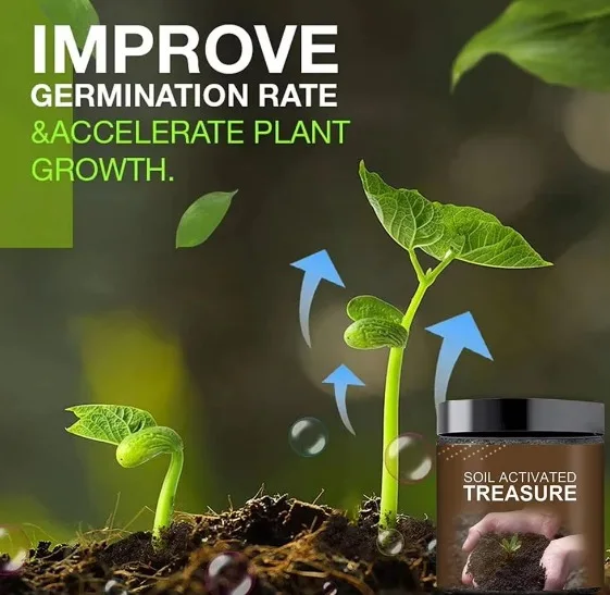 • منشط تربة الحديقة القابل