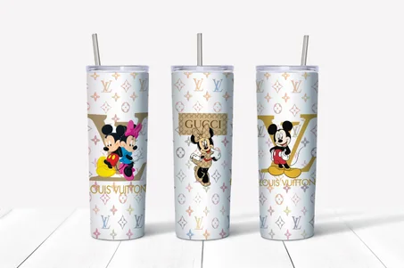 20 oz skinny tumbler design sublimation png
