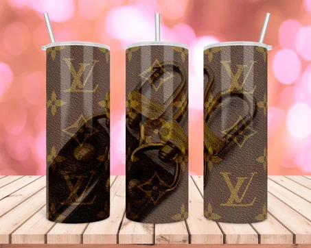 20 oz skinny tumbler design sublimation png