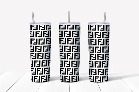 20 oz skinny tumbler design sublimation png