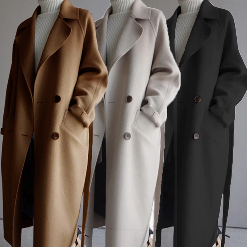 manteau cachemire élégant