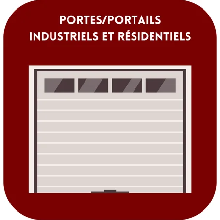Portes/portails industriels et résidentiels