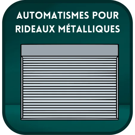Automatismes pour rideaux métalliques