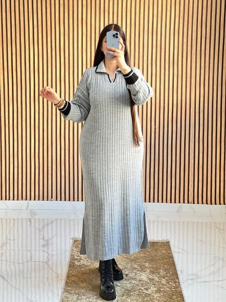 فستان بكول بولو، قماش محبوك ناعم