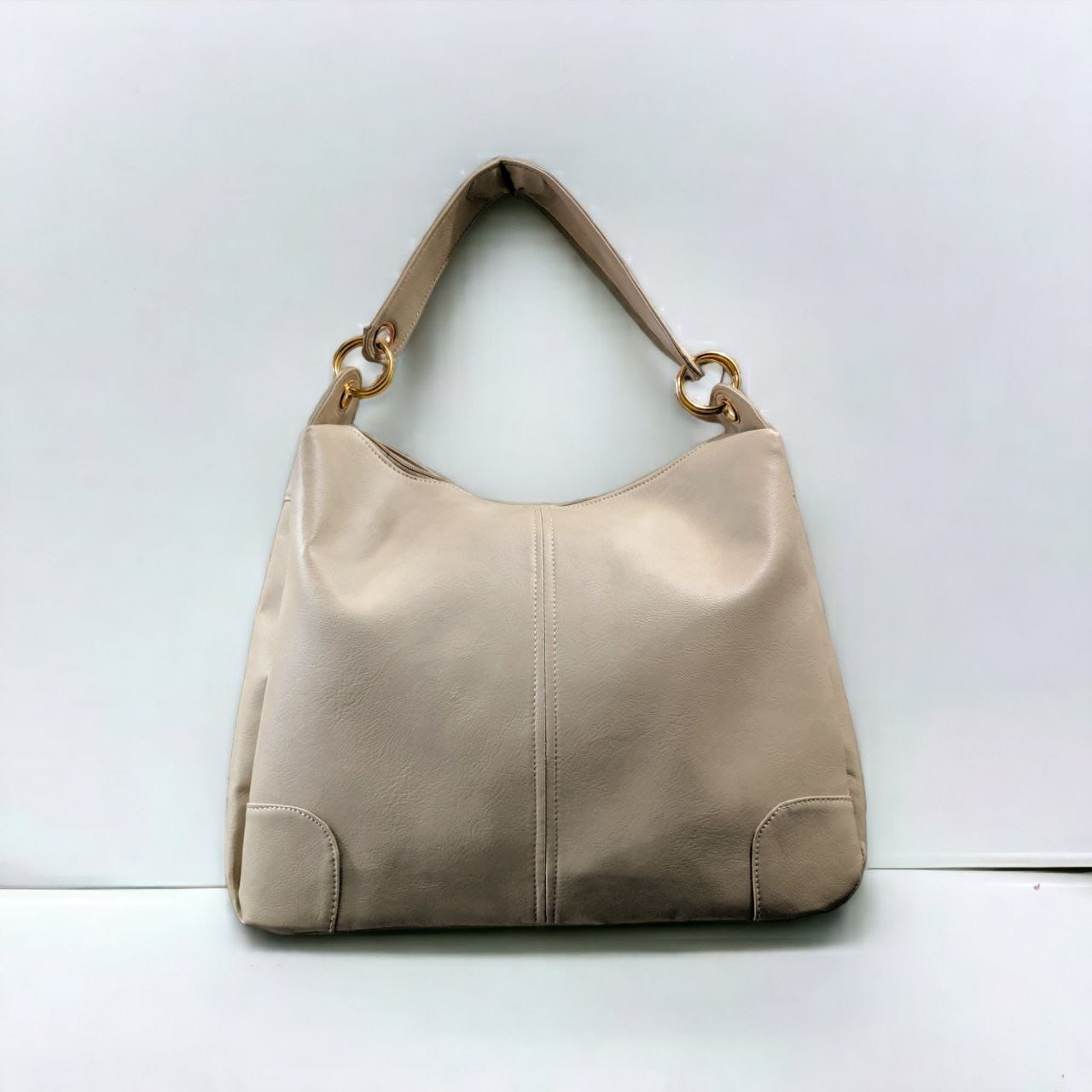 Sac à bandoulière beige