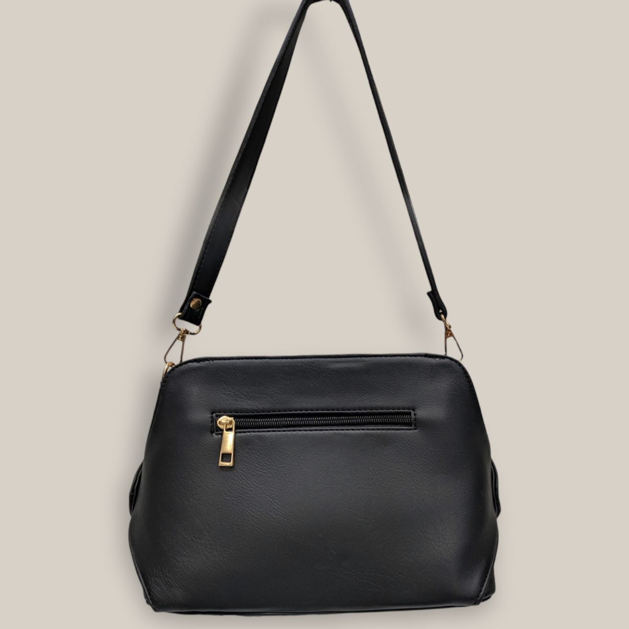 Sac à bandoulière simple en Noir