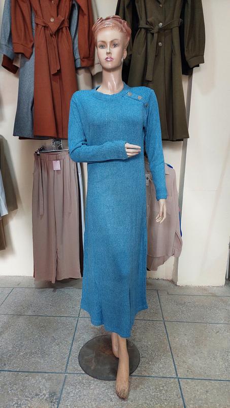 Robe en couleur: Bleu