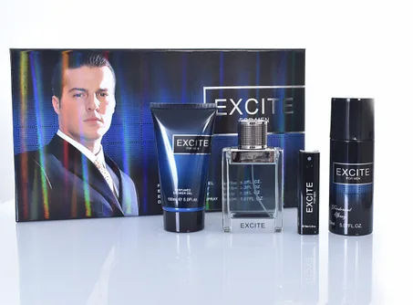 Coffret parfum homme excite