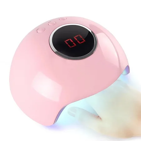 مصباح مجفف أظافر LED بالأشعة فوق البنفسجية، مجفف أظافر احترافي بقدرة 24 وات