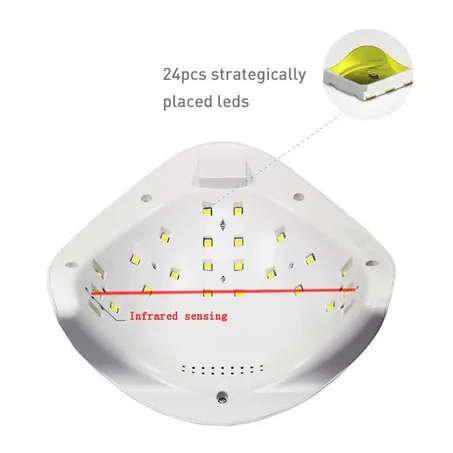 مصباح طلاء الأظافر