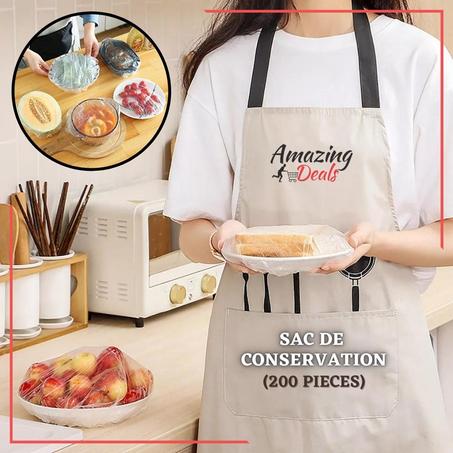 Sacs De Conservation Pour Les Restes Frais (200 Pièces)