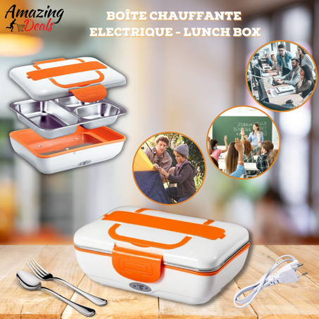 BOÎTE CHAUFFANTE ELECTRIQUE LUNCH BOX