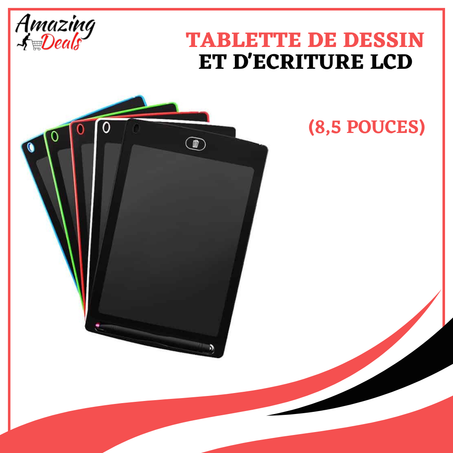 Tablette de dessin graphique LCD tactile, Tableau à dessiner écriture , Dessinage Manuelle, 8.5 pouces