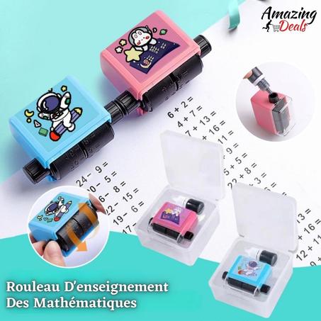 Tampon D'enseignement Numérique à Rouleau Réutilisable De Division Et De Multiplication pour L'apprentissage et L'éducation Jusqu’à 100 Operation