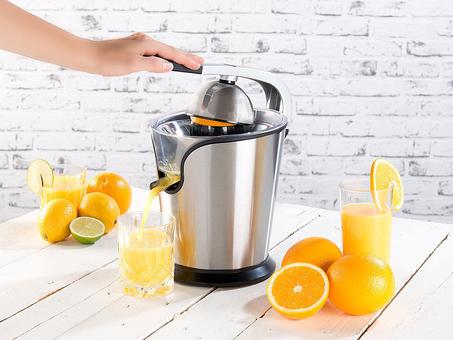 Presse Agrumes Electrique levier professionnel Inox Sans BPA, Jus Orange, Citron