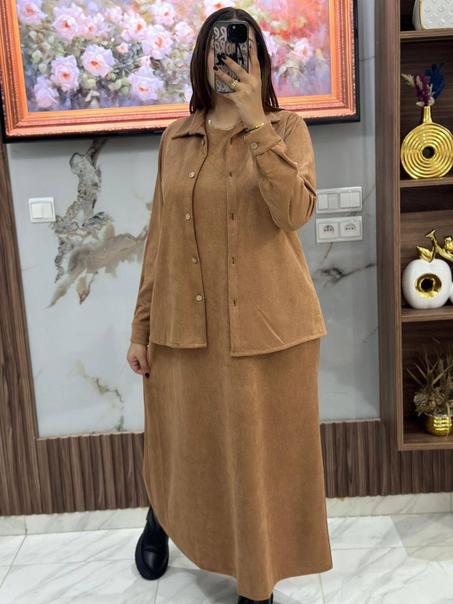 Ensemble 2pièces avec bouton