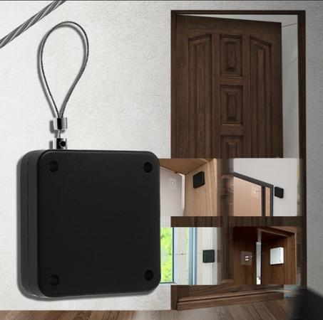 قفل باب أوتوماتيكي متعدد الوظائف مع جهاز استشعار