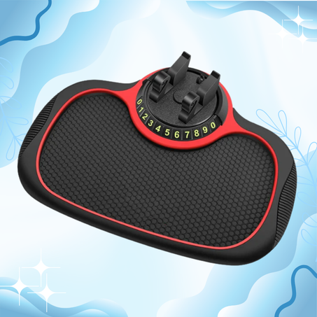 حامل هاتف وحصيرة سيارة متعددة الاستخدامات مضادة للانزلاق