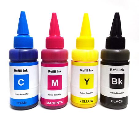 ENCRE DE SUBLIMATION POUR LES IMPRIMANTES EPSON EN JEU DE 4X100ML