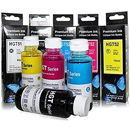 Jeu de flacons de 100ML d encre pour imprimante HP