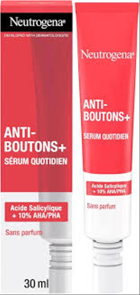 Neutrogena Sérum Quotidien Anti-boutons+ , 30 ml