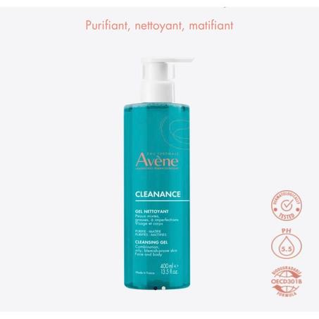 Avène CLEANANCE - Gel Nettoyant Purifiant , 400ml