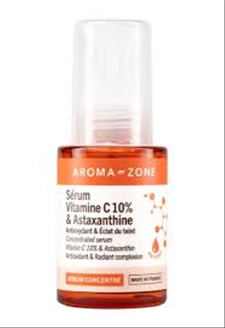 AROMA ZONE Sérum concentré Vitamine C 10% & Astaxanthine , 30ml