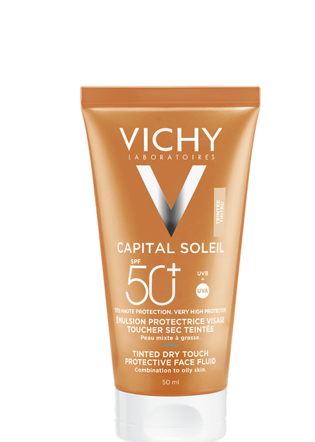 Vichy Capital Soleil Emulsion Toucher Sec Teintée SPF50+ 50ml