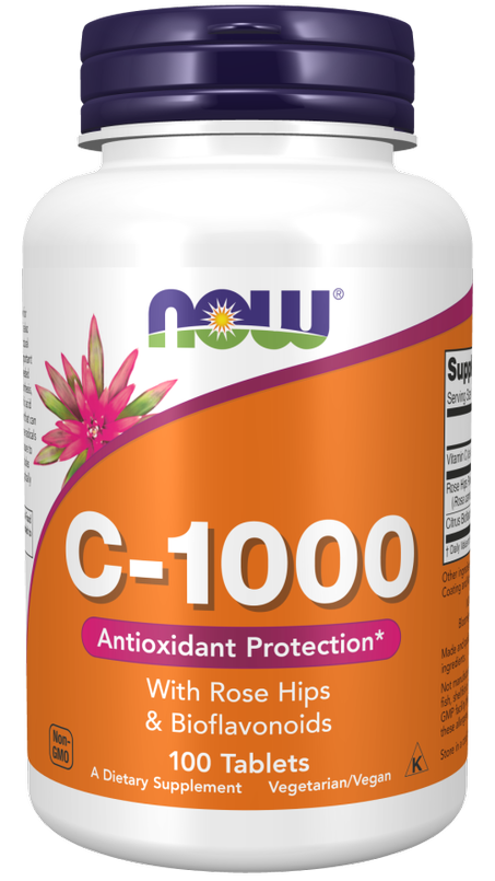 Now C-1000 Antioxidant Protection 100 Comprimés
