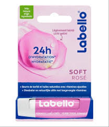 Labello Soft Rosé Stick à Lèvres