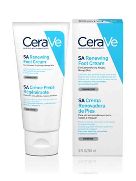 Cerave SA Crème Pieds Régénérante 88ml