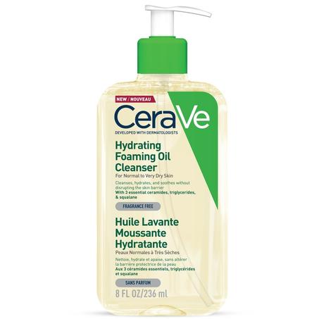 Cerave Huile Lavante Moussante Hydratante 236ml