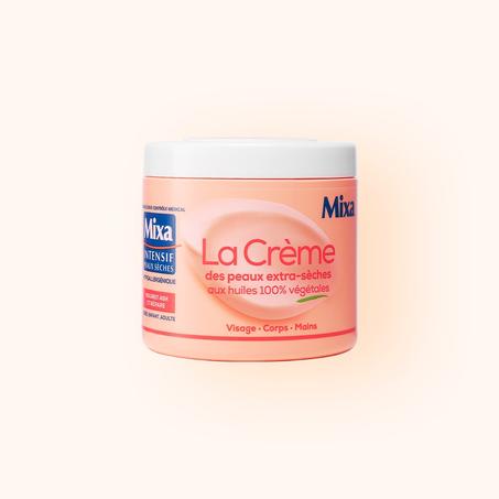 Mixa La Crème Des Peaux Extra-Sèches Aux Huiles 100% Végétales 400ml