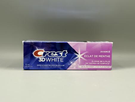 Crest 3D White Dentifrice Eclat De Menthe 70ml