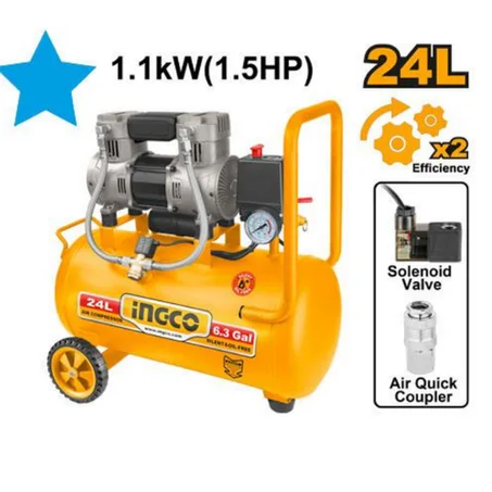 كمبريسيور هواء INGCO 24 لتر1100W – ACS111242