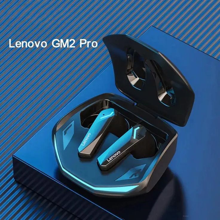 سماعات Lenovo GM2 Pro بلوتوث سماعة أذن لاسلكية داخل الأذن للألعاب بزمن استجابة منخفض سماعات موسيقى مزدوجة الوضع جديدة