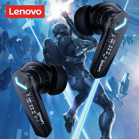 سماعات Lenovo GM2 Pro بلوتوث سماعة أذن لاسلكية داخل الأذن للألعاب بزمن استجابة منخفض سماعات موسيقى مزدوجة الوضع جديدة