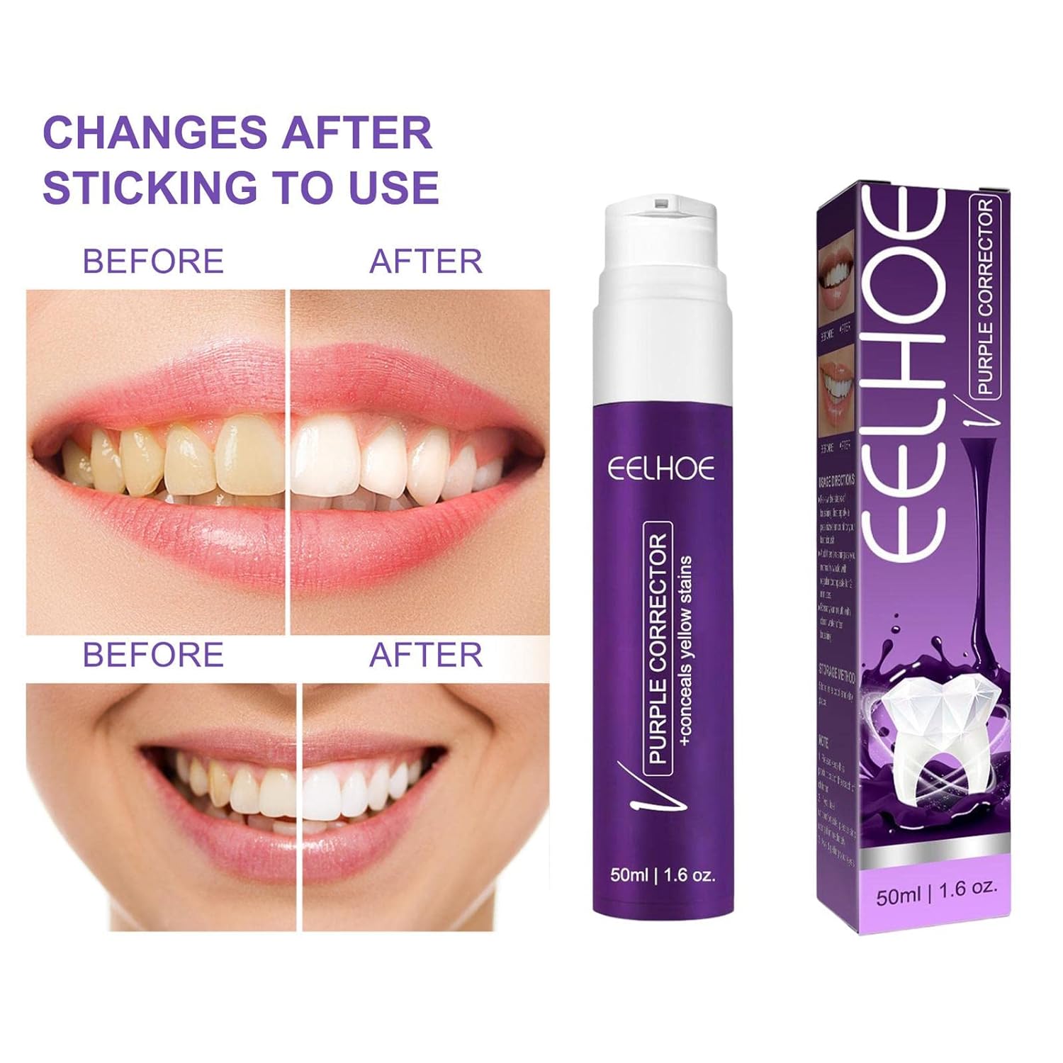 Purple Whitening Toothpaste