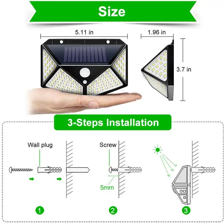 Solar Wall Light