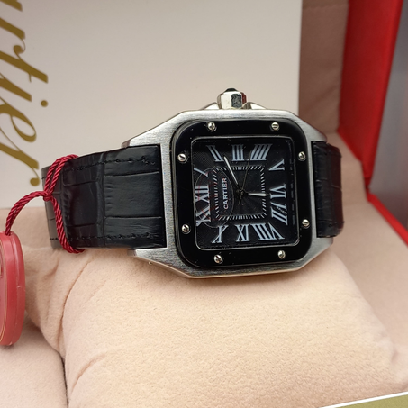 Cartier Santos  bracelet en cuir