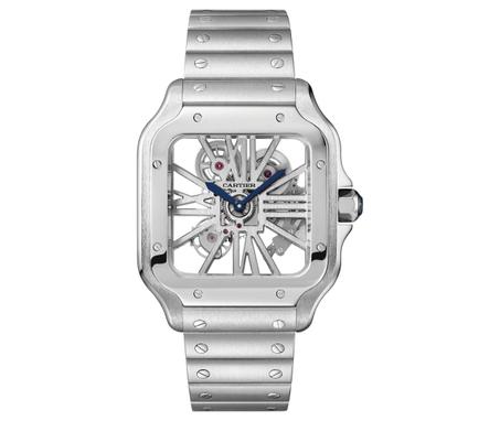 Cartier santos skeleton