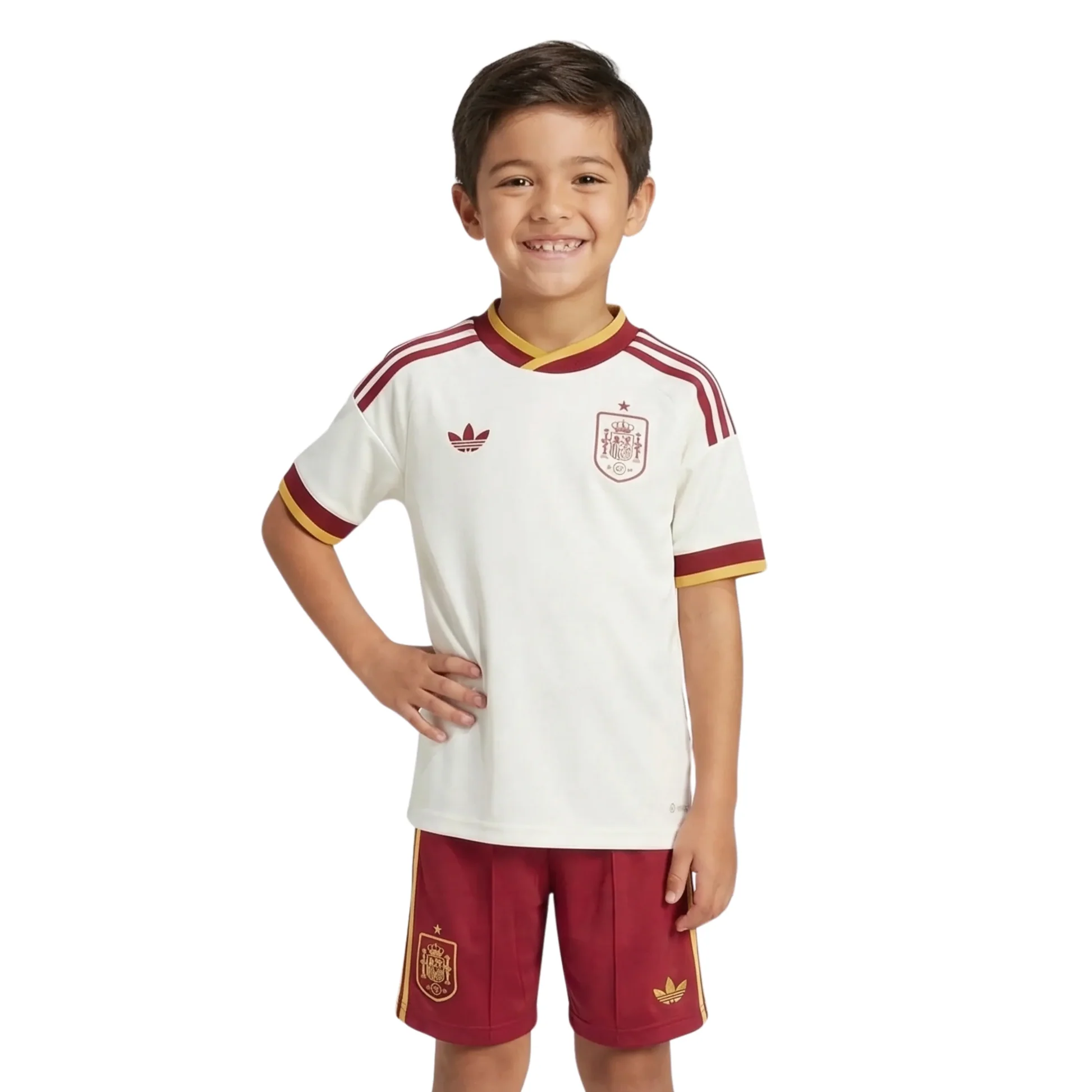 Conjunto de Niños España Segunda Equipación 26