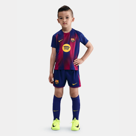 BARCELONA I 25/26 CONJUNTO INFANTIL