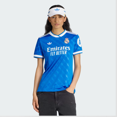Camiseta de visitante para mujer 25/26 azul