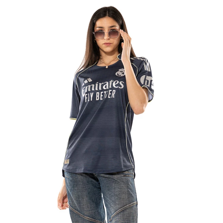 Camiseta de visitante para mujer 25/26 azul marino