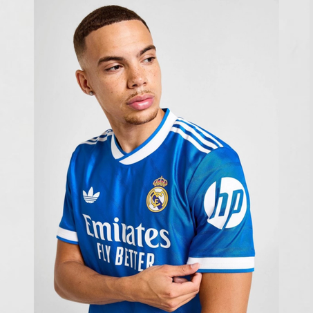 Camiseta auténtica de visitante para hombre 25/26 azul