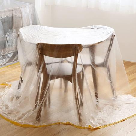 Housse de protection pour meubles en plastique