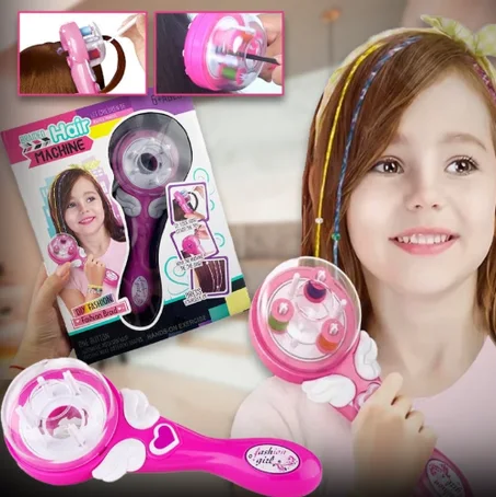 Hair braiding device for girls