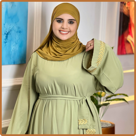 كســـوة بطــــرزة وبالحـــــزام